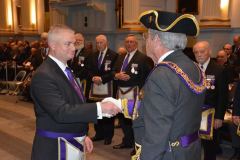 Senior Grand Warden Geoffrey Kromer